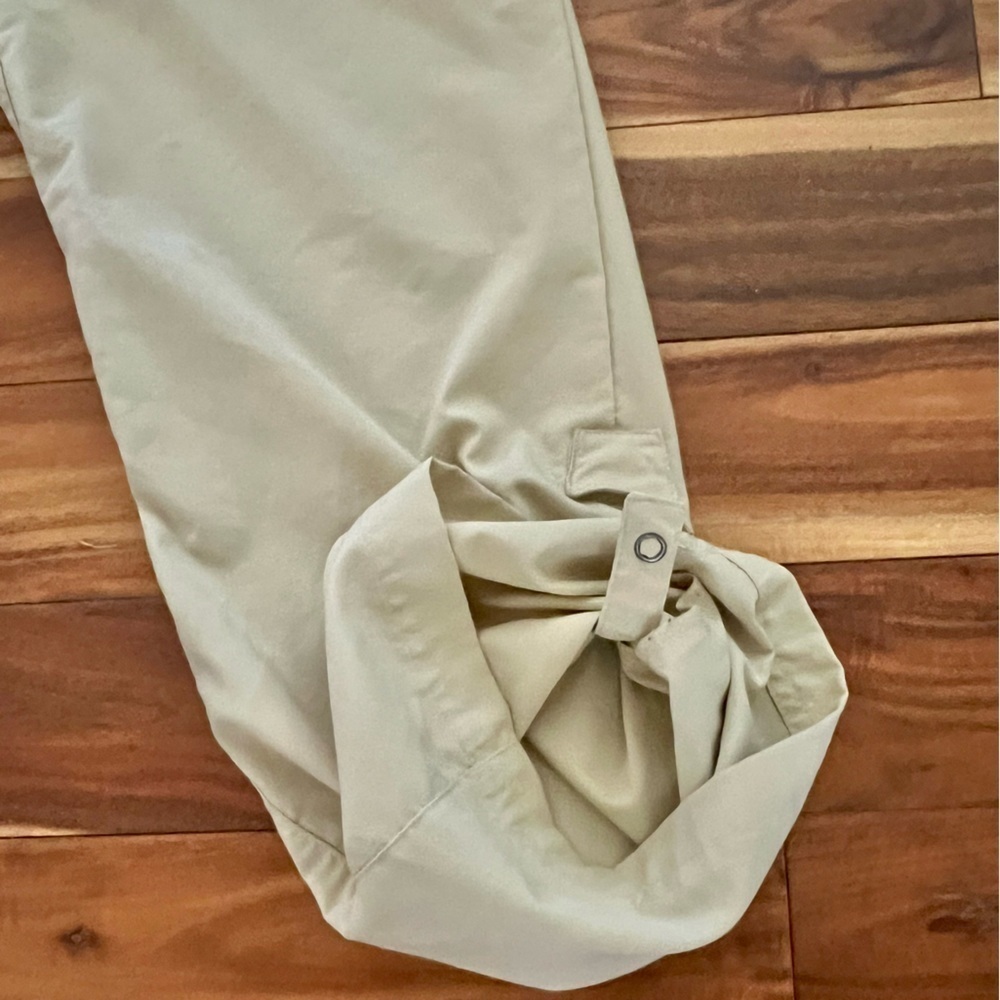 Patagonia Size 8 Quandary Pants Tan Neutral Athleisure Hiking Outdoor Fisherman - Picture 7 of 11